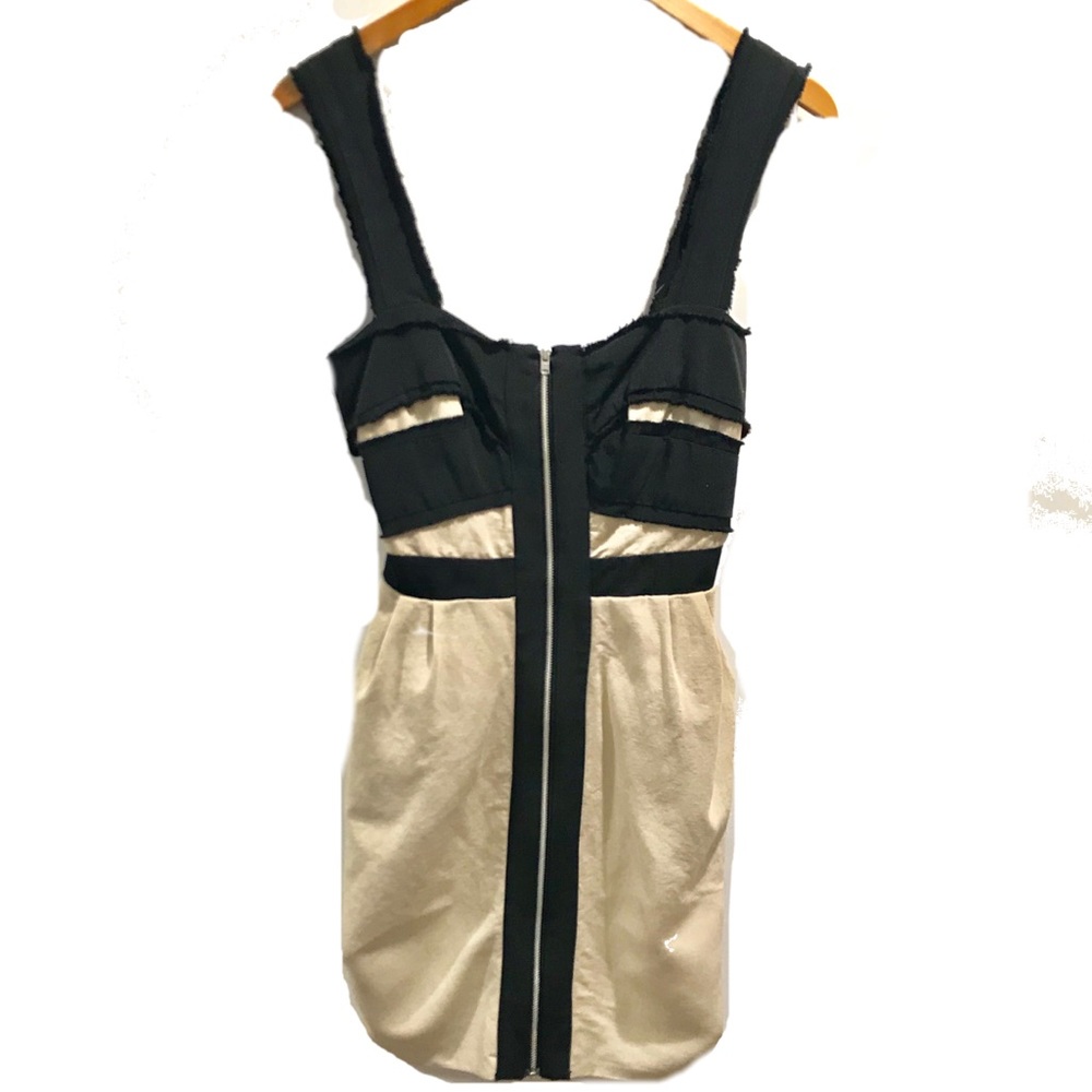 ASOS Topshop Zipper Strap Dress. Size 2 UK Size 6.